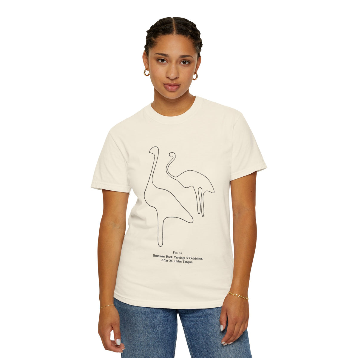 ostrich unisex tee