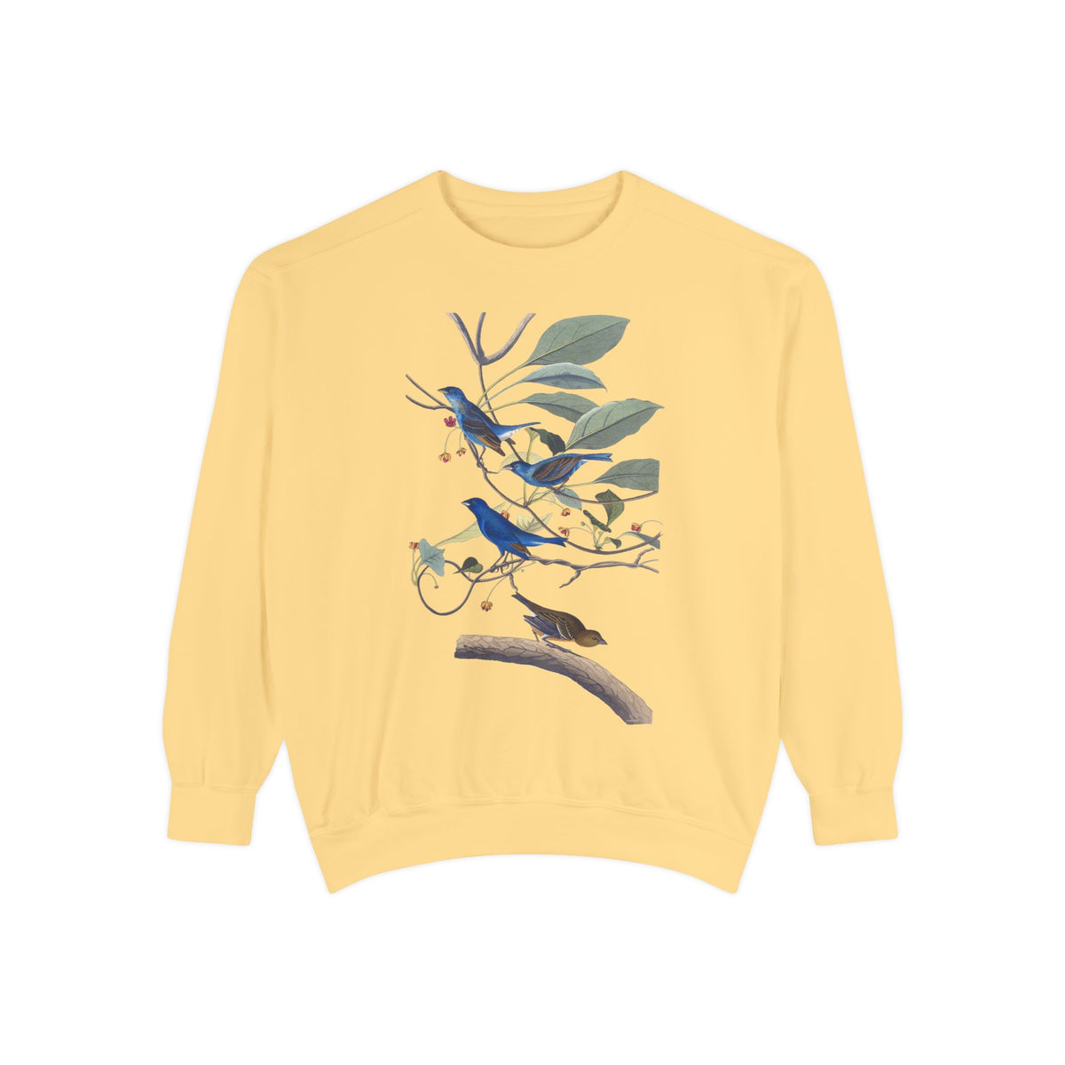 indigo birds unisex sweatshirt
