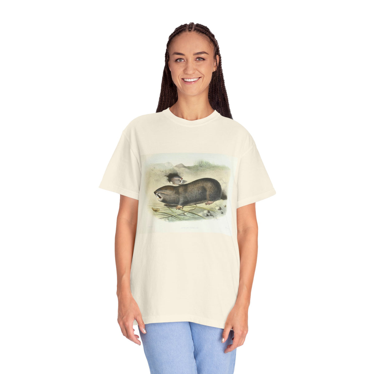 mole rat unisex tee