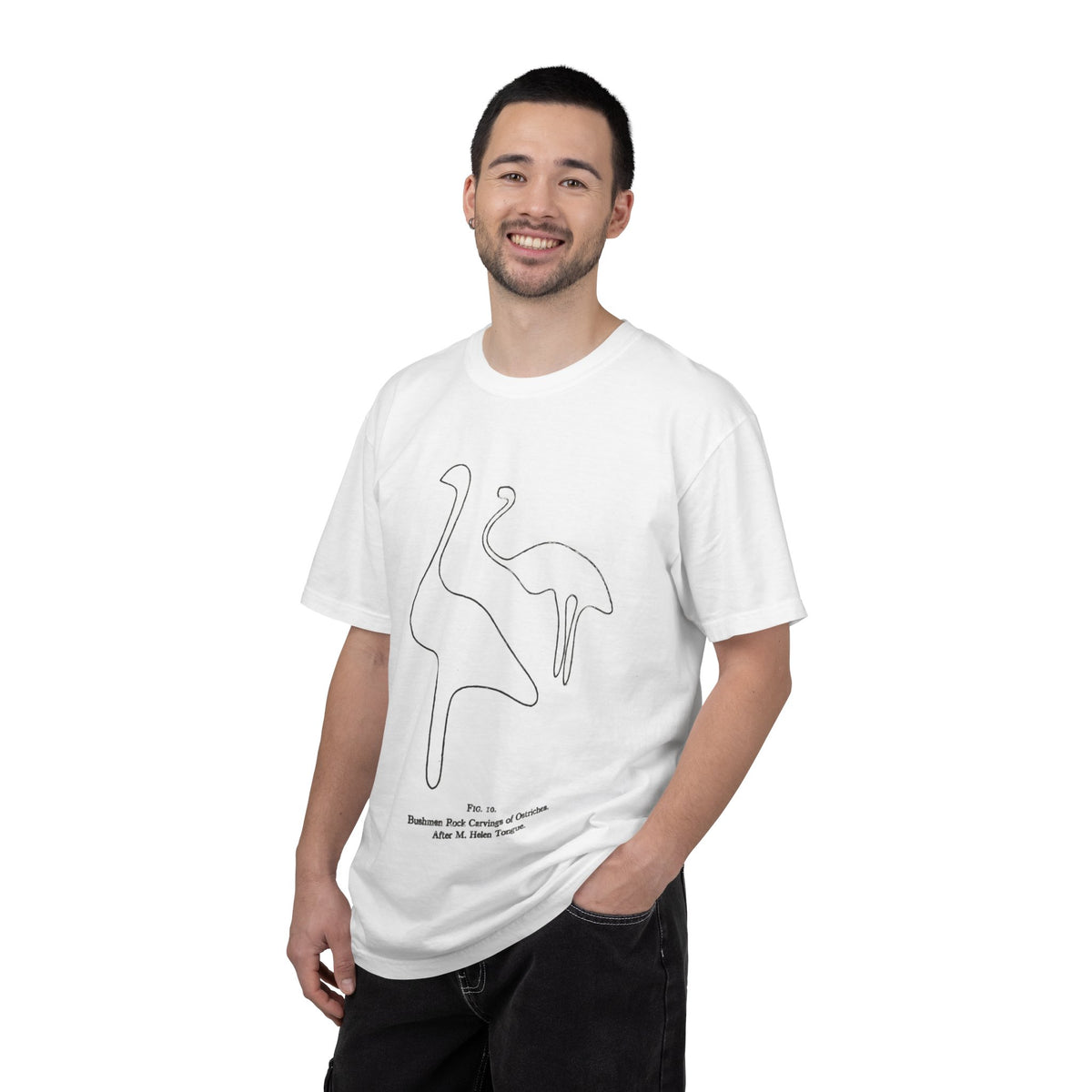 ostrich unisex tee