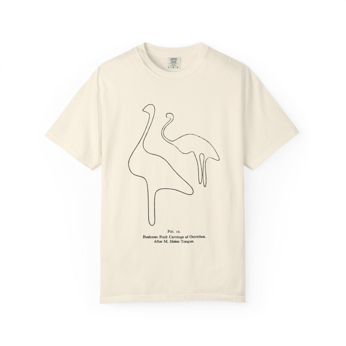 ostrich unisex tee