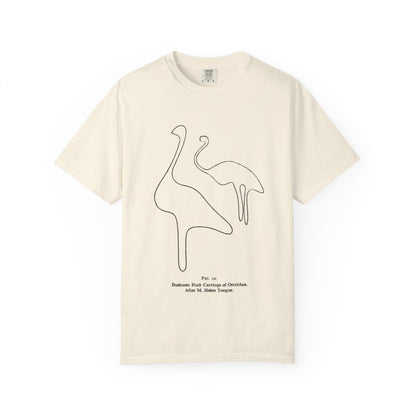 ostrich unisex tee