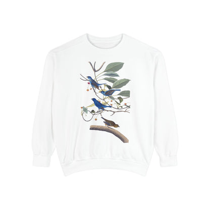 indigo birds unisex sweatshirt