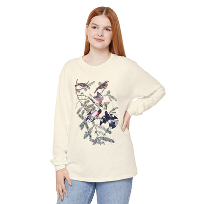 grosbeak unisex long sleeve tee