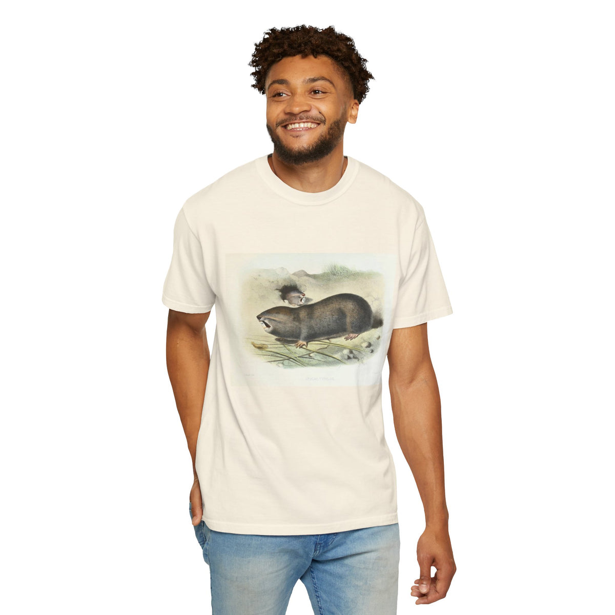 mole rat unisex tee