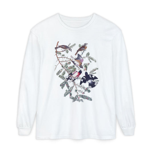 grosbeak unisex long sleeve tee