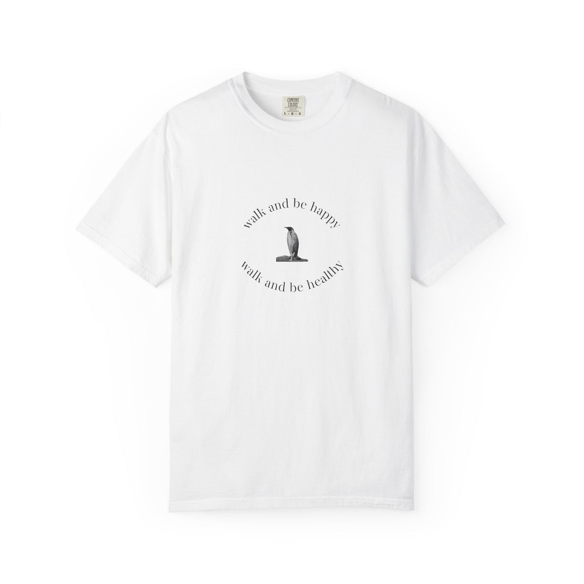 penguin walk quote unisex tee