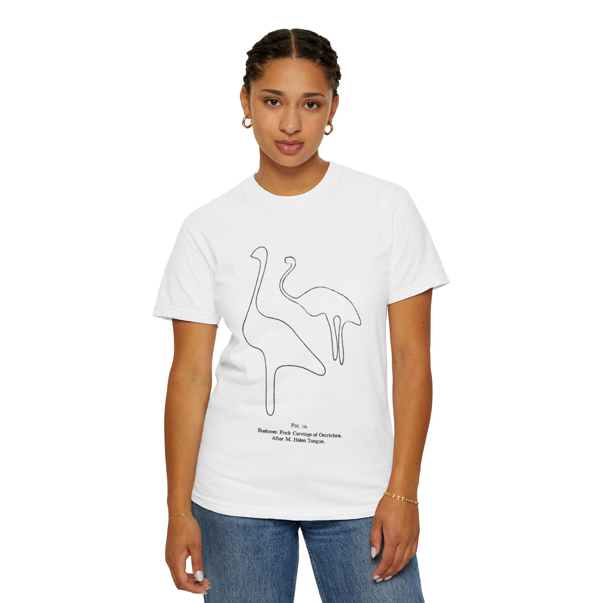 ostrich unisex tee