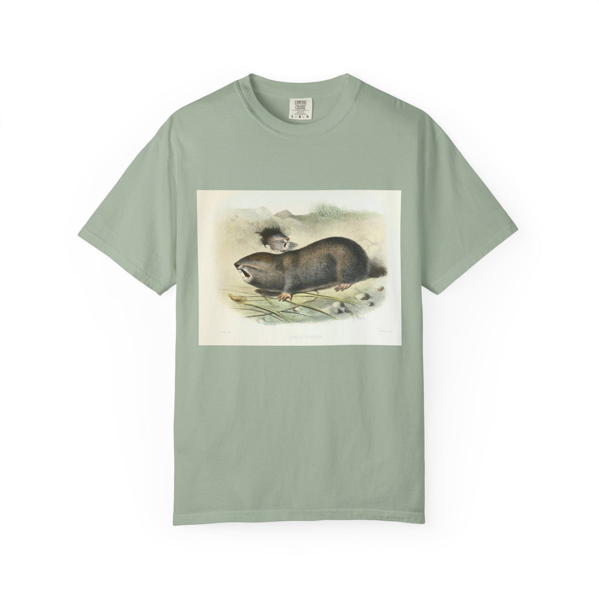 mole rat unisex tee