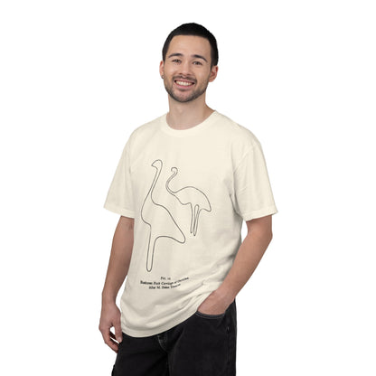 ostrich unisex tee