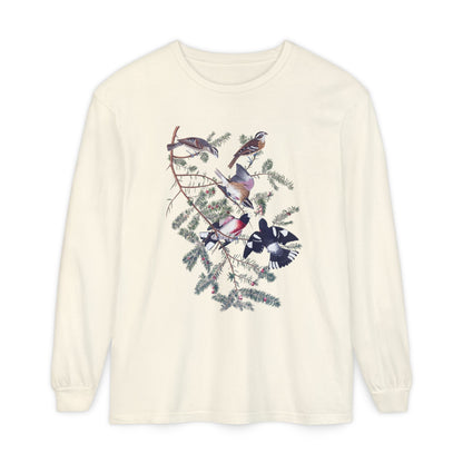grosbeak unisex long sleeve tee