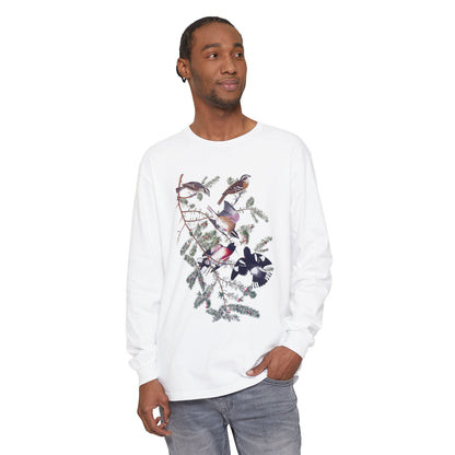 grosbeak unisex long sleeve tee
