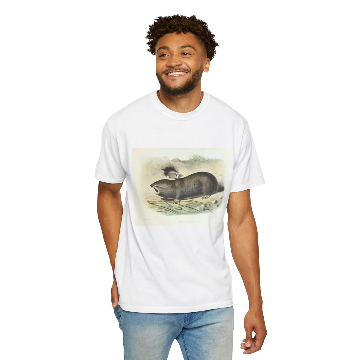 mole rat unisex tee