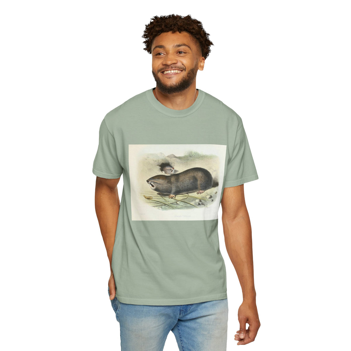 mole rat unisex tee